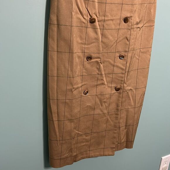 Carolina Herrera Button Up Suit Dress SAmple - Picture 2 of 8